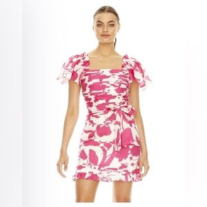 La Maison Talulah dress Little Things Mini Dress Tea light Garden Sm Sample NWT